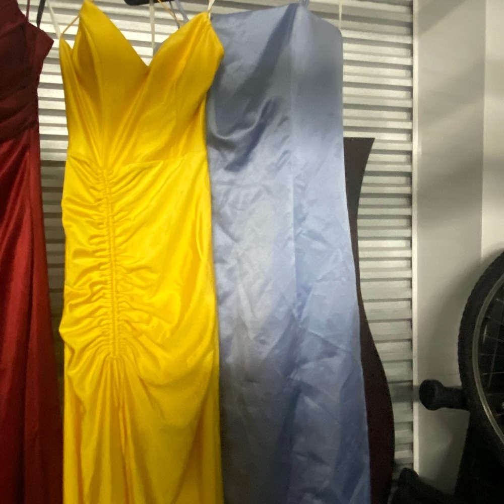 Windsor Yellow Sweetheart Maxi Dress